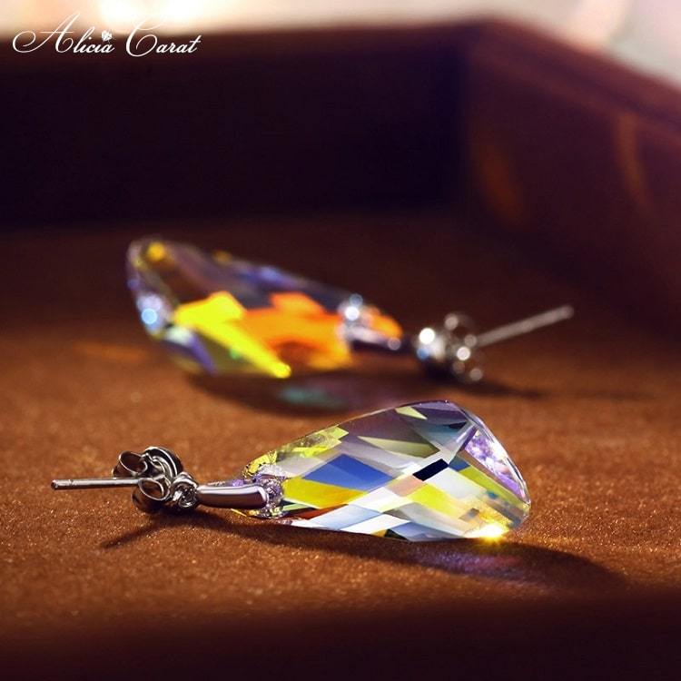 Parure Bijoux Mariage Boucles Oreilles