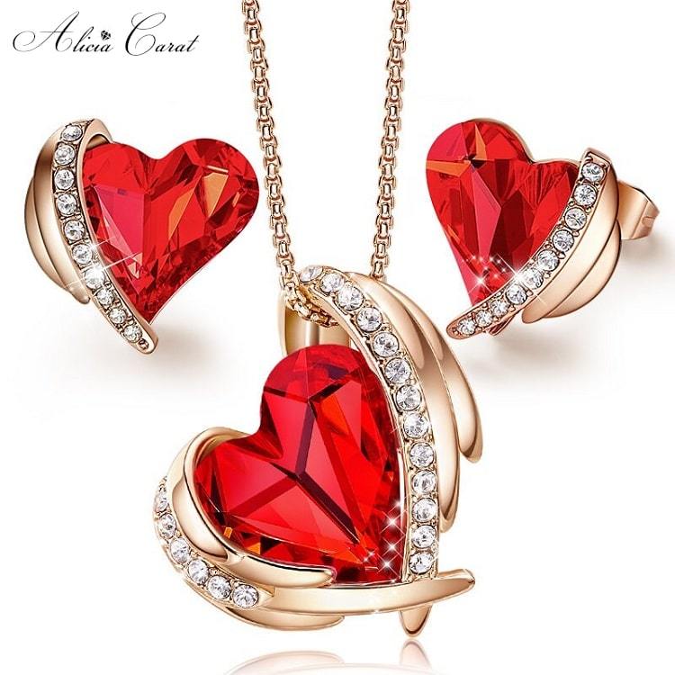 Parure Bijoux Plaque Or