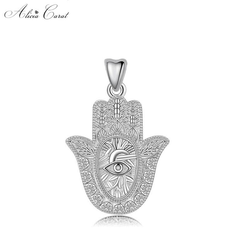 Collier Main de Fatma avec Œil