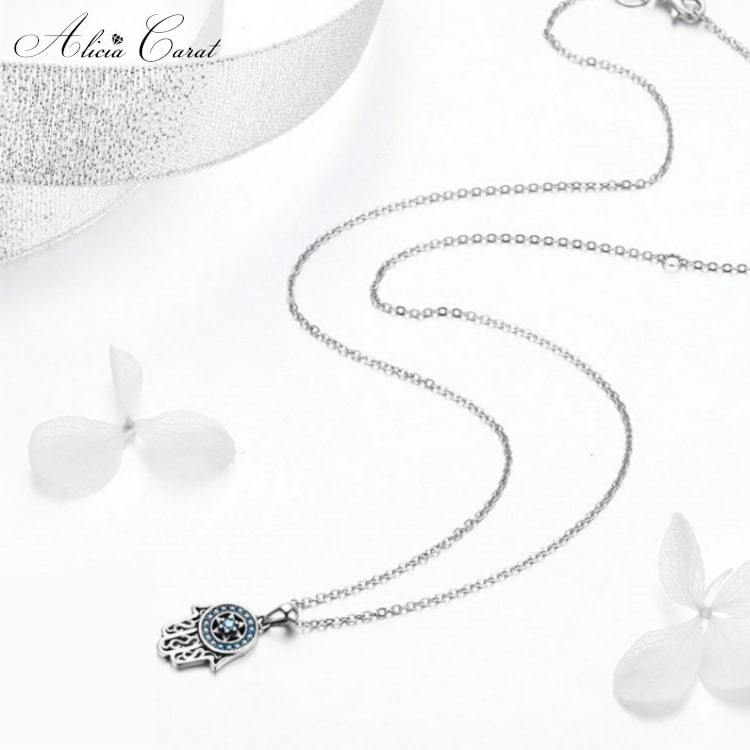 Pendentif Main de Fatma en Argent 925