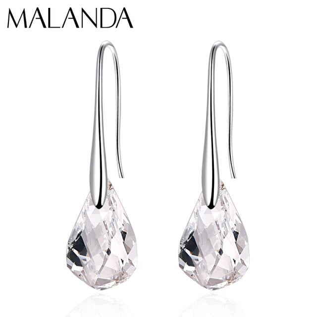 Boucles d&#39;Oreilles Goutte d&#39;Eau en Or